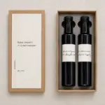 Geschenkbox „gemeinsam“ von Adam Geschenke mit zwei Flaschen in hochwertiger Verpackung und Karte mit dem Spruch „Gutes entsteht im Zusammenspiel“
